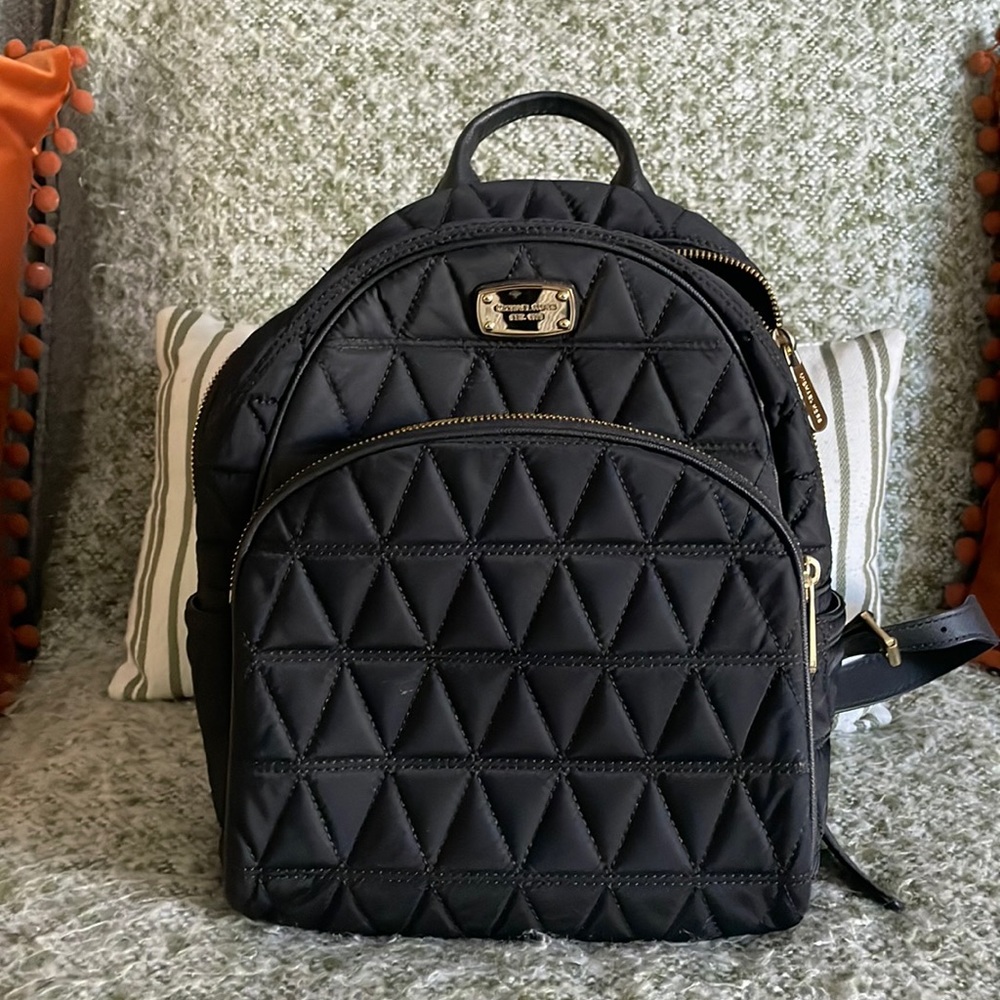 Michael Kors Quilted Nylon Backpack